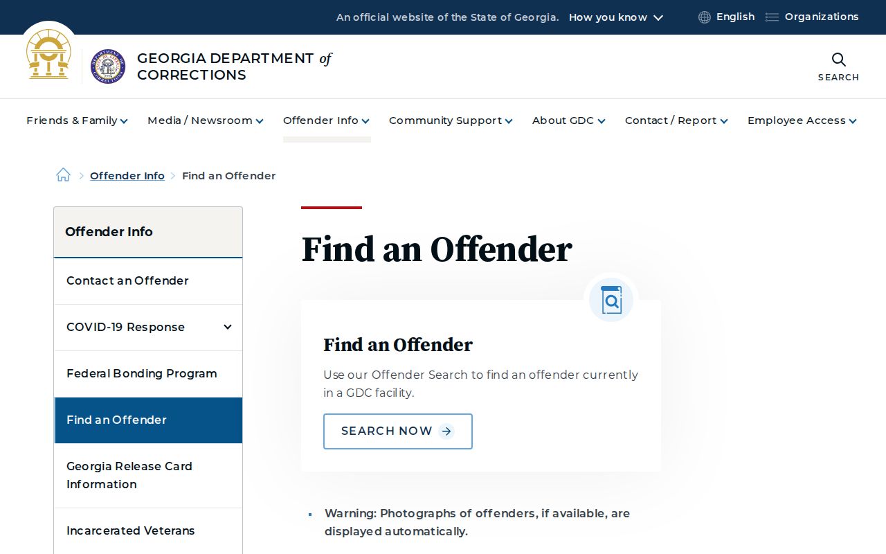 Georgia offender search after a Madison County arrest
