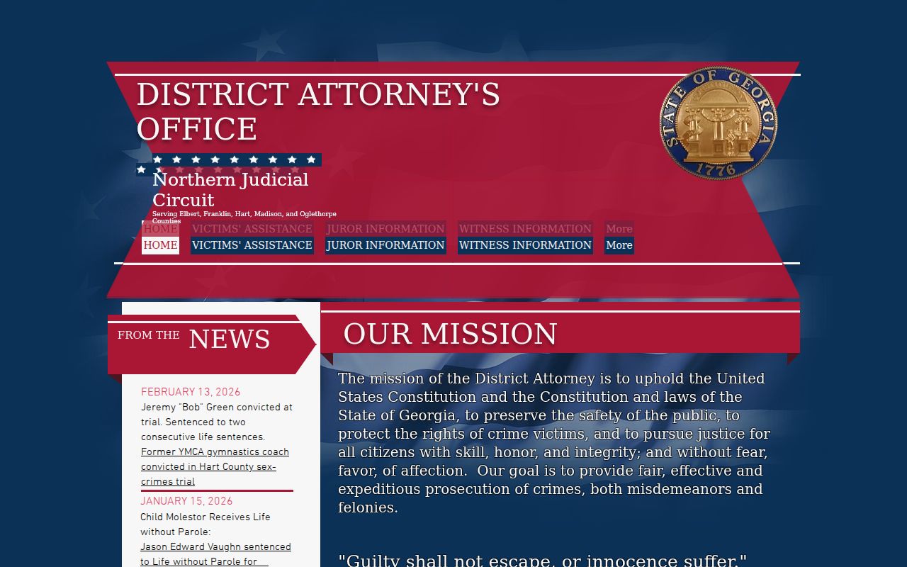 Madison County criminal court cases in the Northern Judicial Circuit
